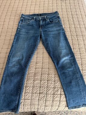 Citizens Of Humanity Elsa mid rise slim fit crop